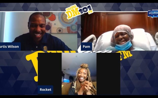 Pam Got the Chance to Interview R&B Legend Brandy Along with Curtis Wilson While in Labor!