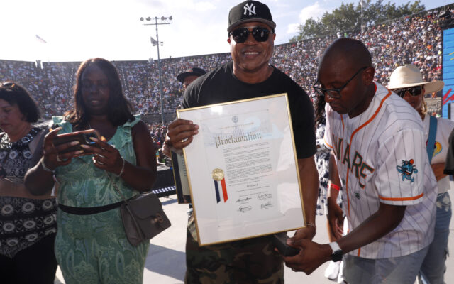 LL Cool J Honored With Key to the City in Queens, New York During First Rock the Bells Festival